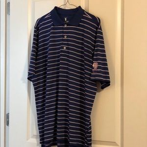 Blue/purple men's polo